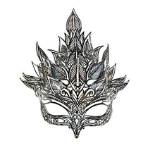 COLOMBA BLACK Metal Mask