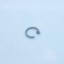 sleeper 8 - 9 mm  x .8MM mm nail head silver