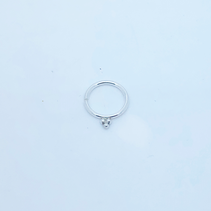 SLEEPER 13 PIERCED SEPTUM WITH 3 BALLS 12 MM