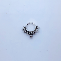 SLEEPER 16 PIERCED SEPTUM WITH 7 BALLS 10MM
