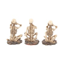 Se No, Hear No, Speak No Skeletons Set of 3