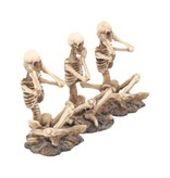 Se No, Hear No, Speak No Skeletons Set of 3