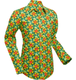 Pete Chenaski Chenaski Flowergrid Shirt Green