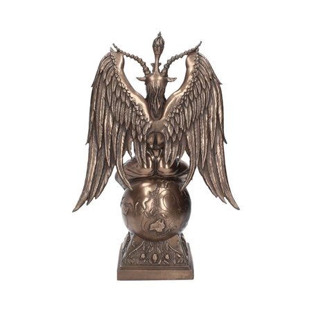 SO HIGH SILVER Baphomet Bronze LARGE 38cm