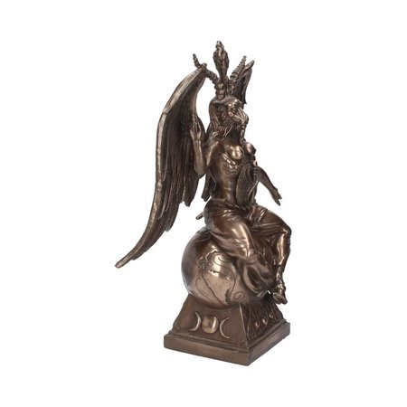 SO HIGH SILVER Baphomet Bronze LARGE 38cm