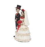 NEMESIS Eternally Yours Day of the Dead Wedding Couple Statue 13cm (P6)