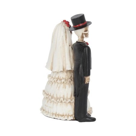 NEMESIS Eternally Yours Day of the Dead Wedding Couple Statue 13cm (P6)