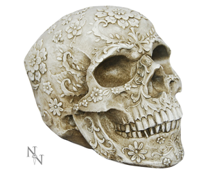NEMESIS Floral Decay Skull 20cm | So High Soho