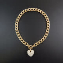 BLING HEART NECKLACE