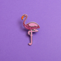 FLAMINGO ENAMEL PIN