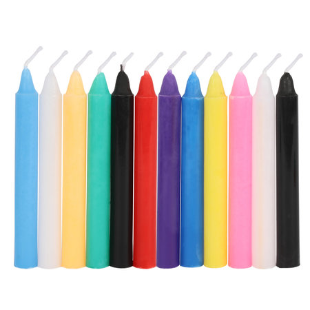MIXED SPELL CANDLES PACK OF 12