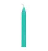 GREEN MAGIC SPELL CANDLES LUCK X12