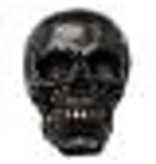 BLACK SKULL METALLIC