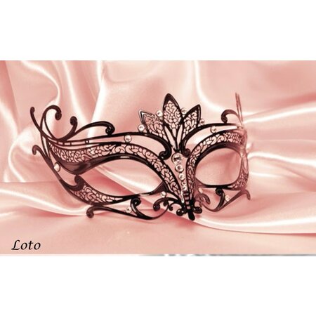 GOLD LOTO METAL MASK