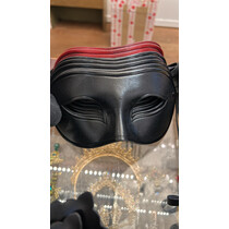 Mama Leather Mask Black
