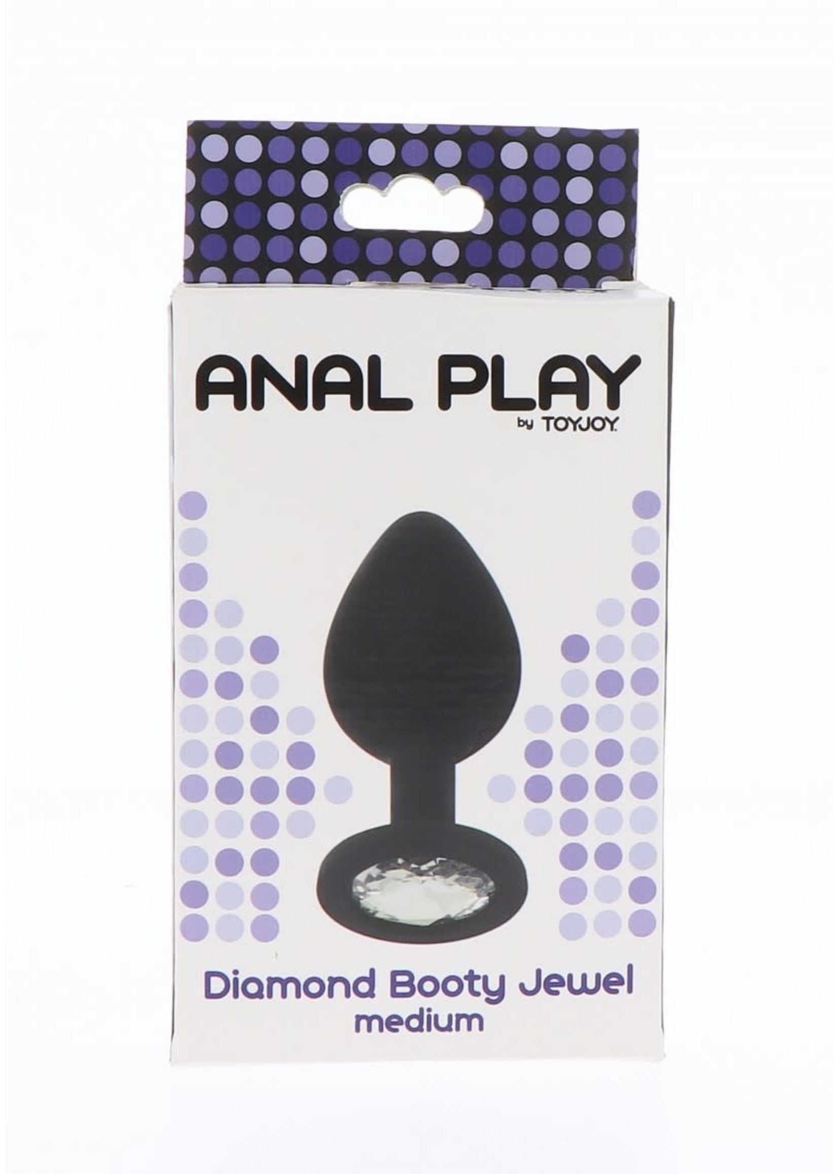 ToyJoy Diamond booty jewels medium black