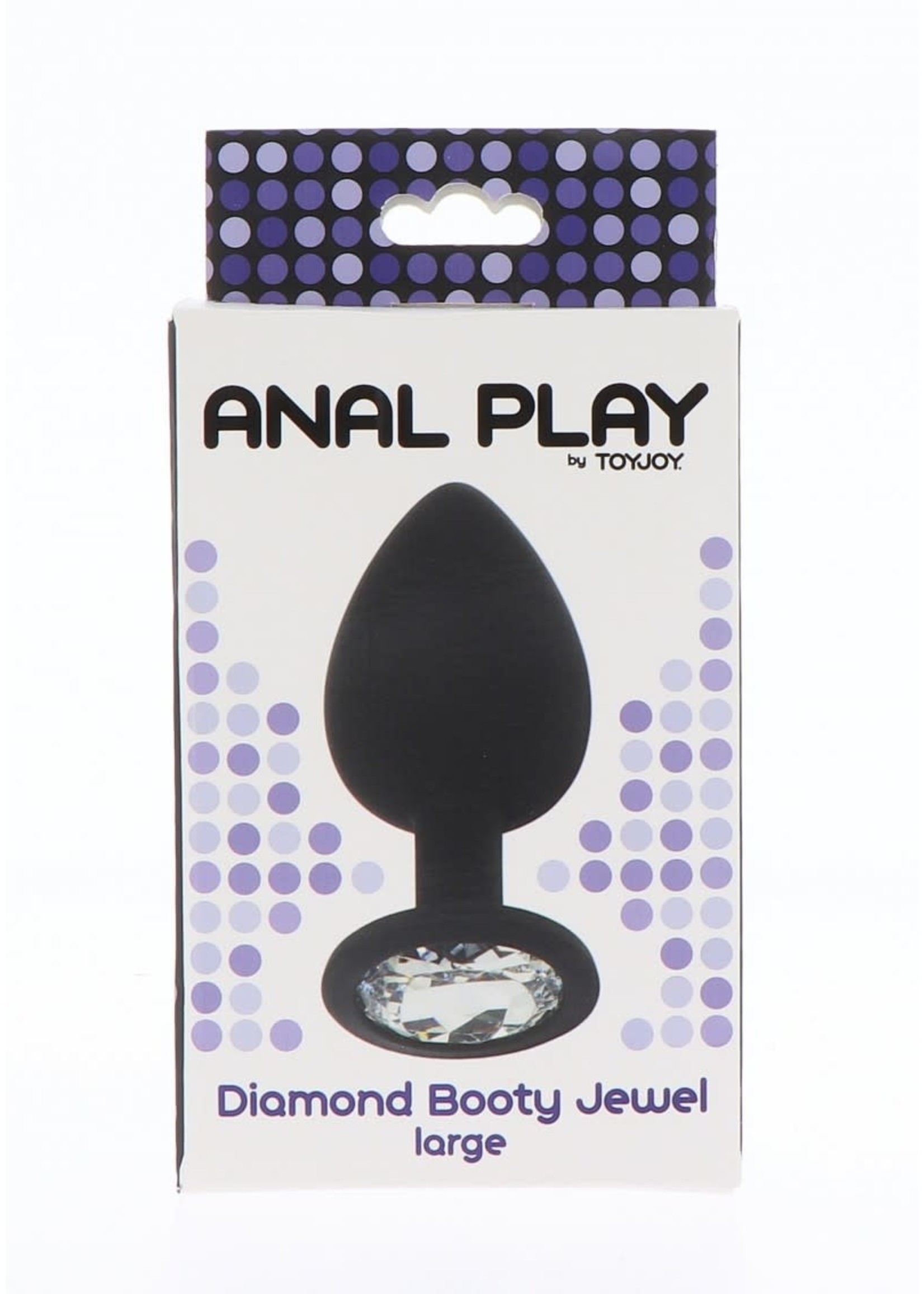 ToyJoy Diamond booty jewels large black