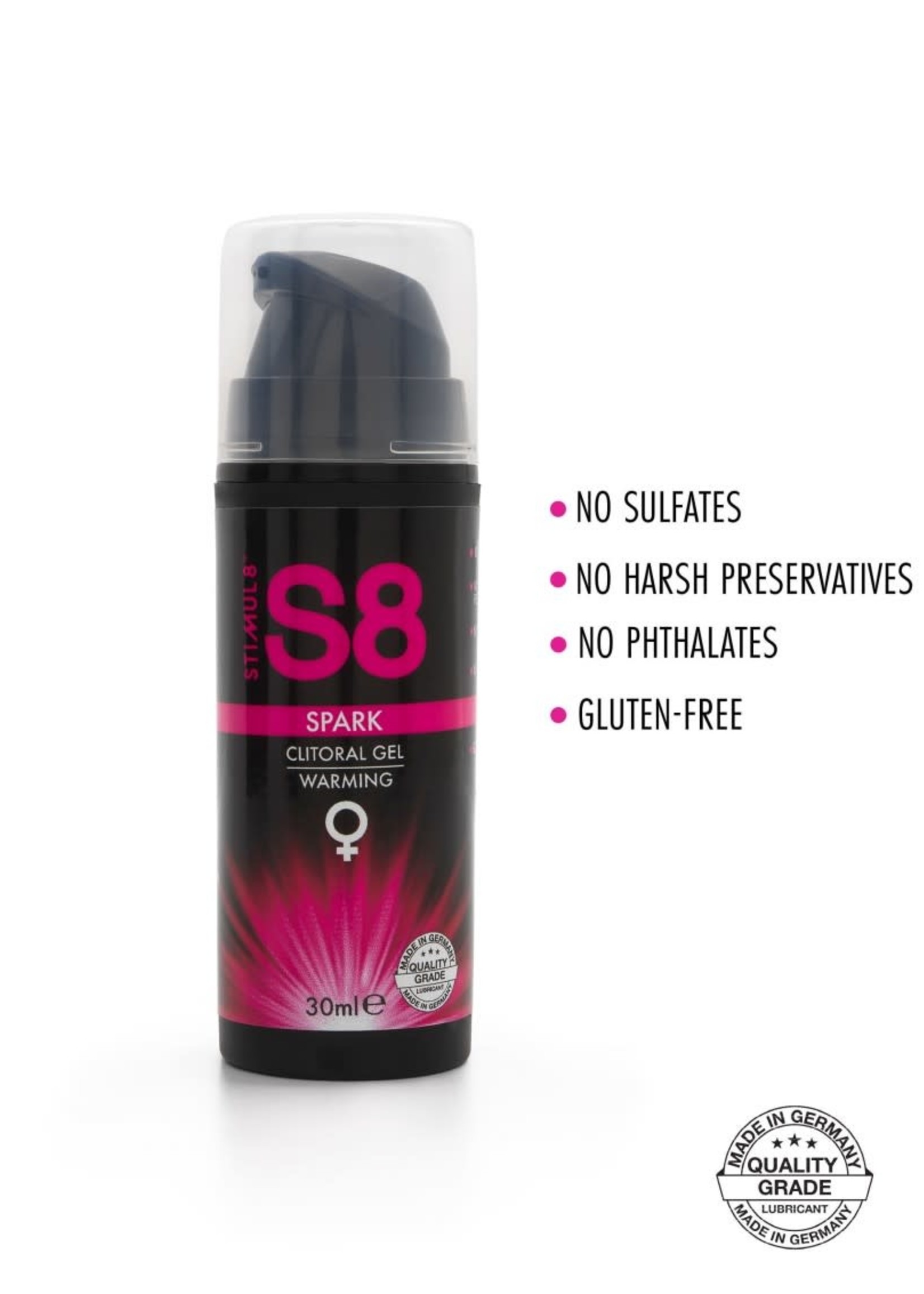 Stimul8 S8 Warming clitoral gel - 30 ml