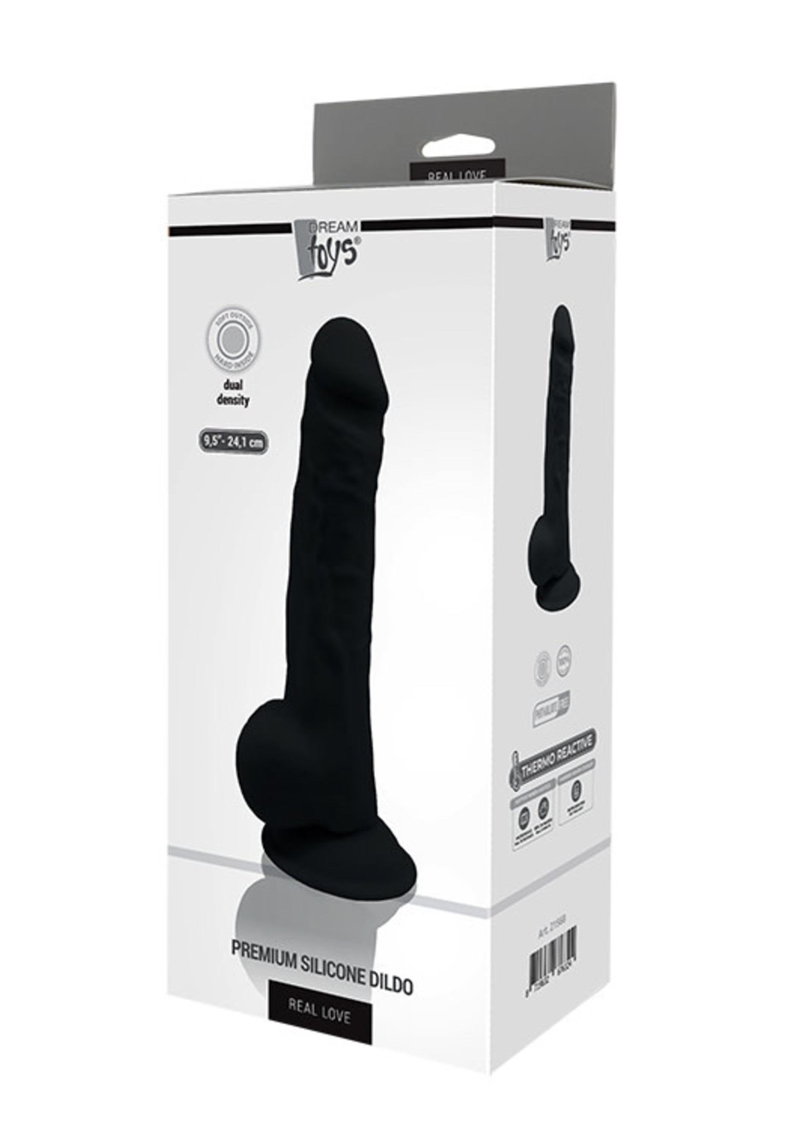 Dream Toys Real love dildo 9.5” black