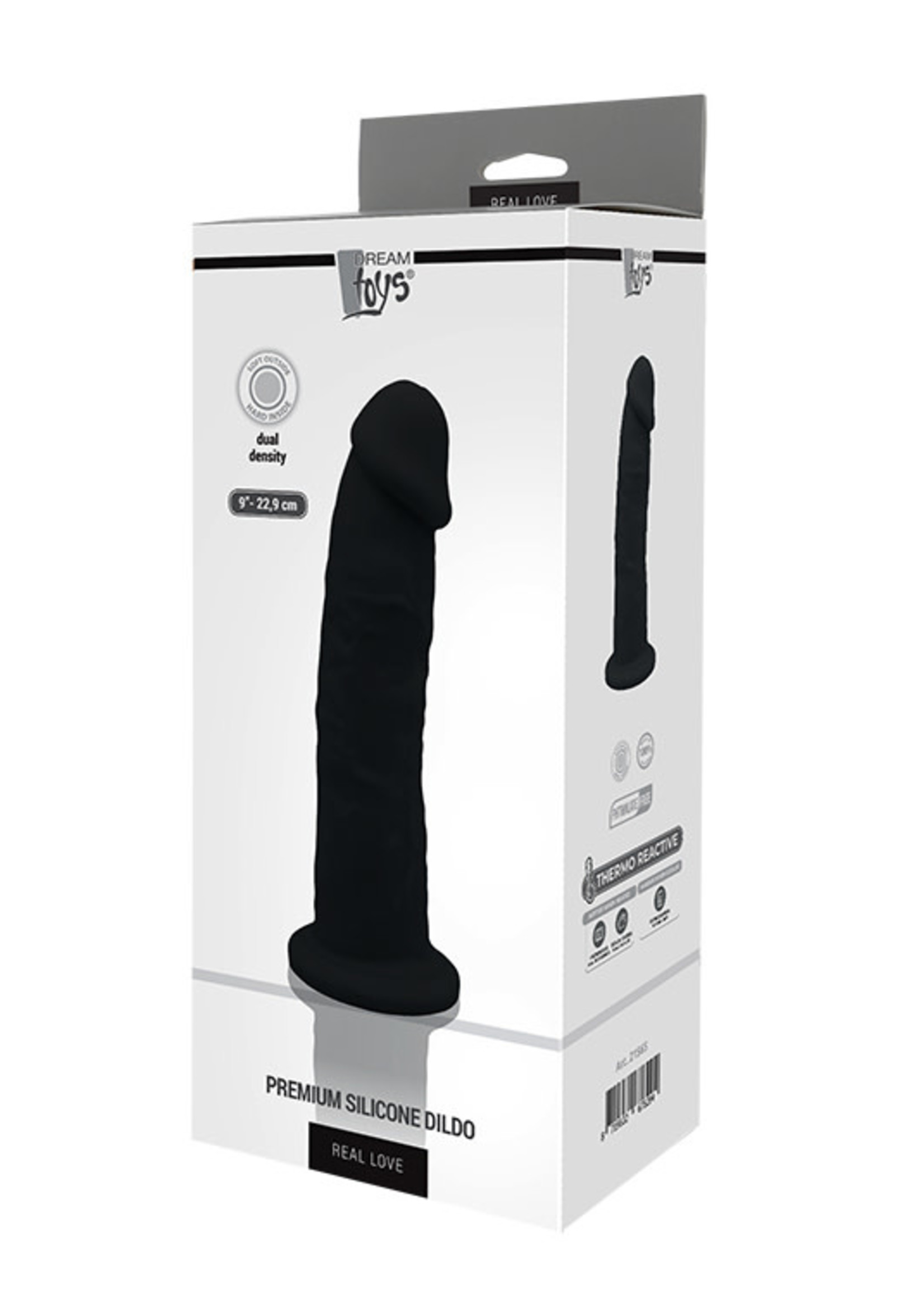 Dream Toys Real love dildo 9" black