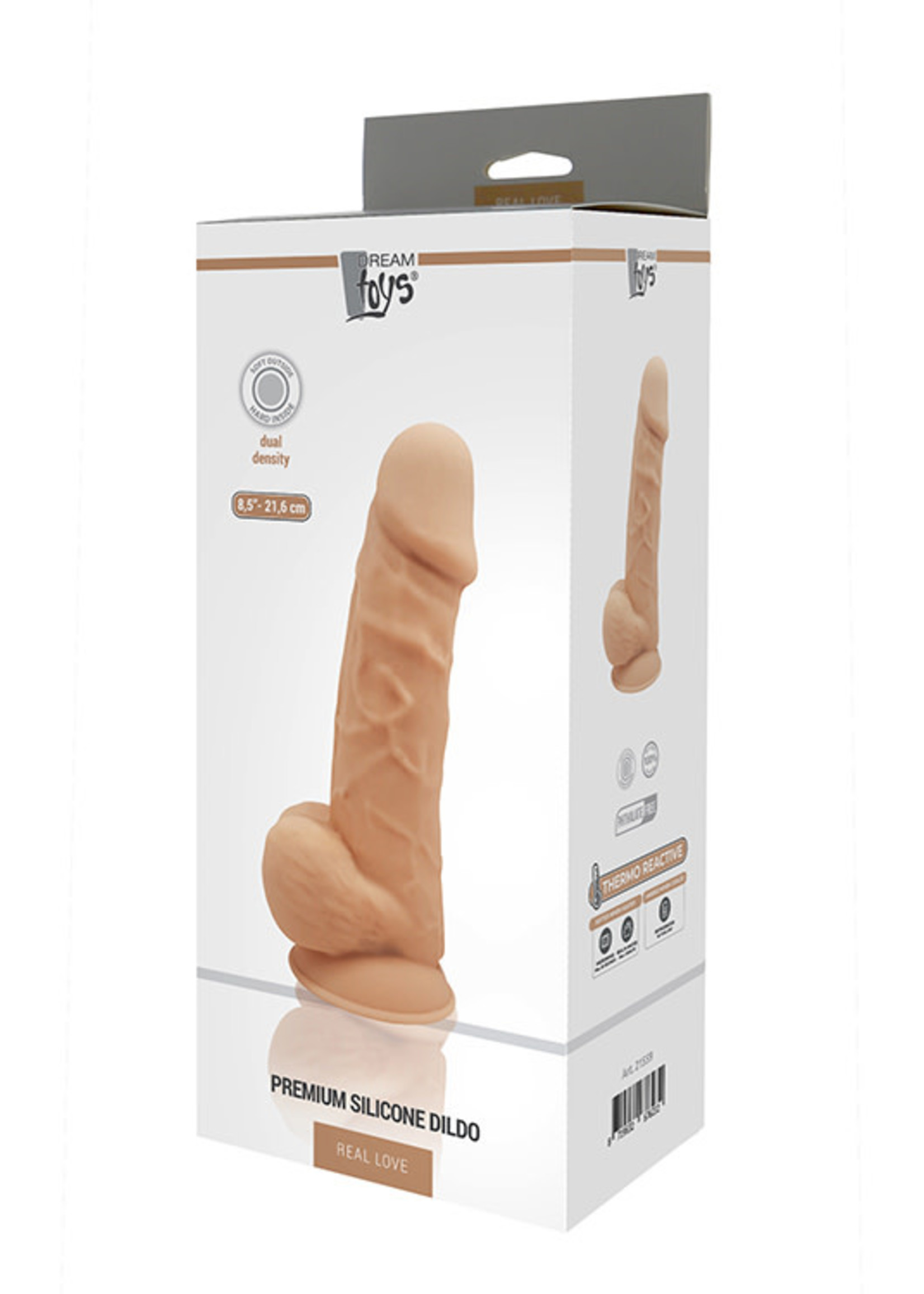 Dream Toys Real love dildo 8.5'' flesh