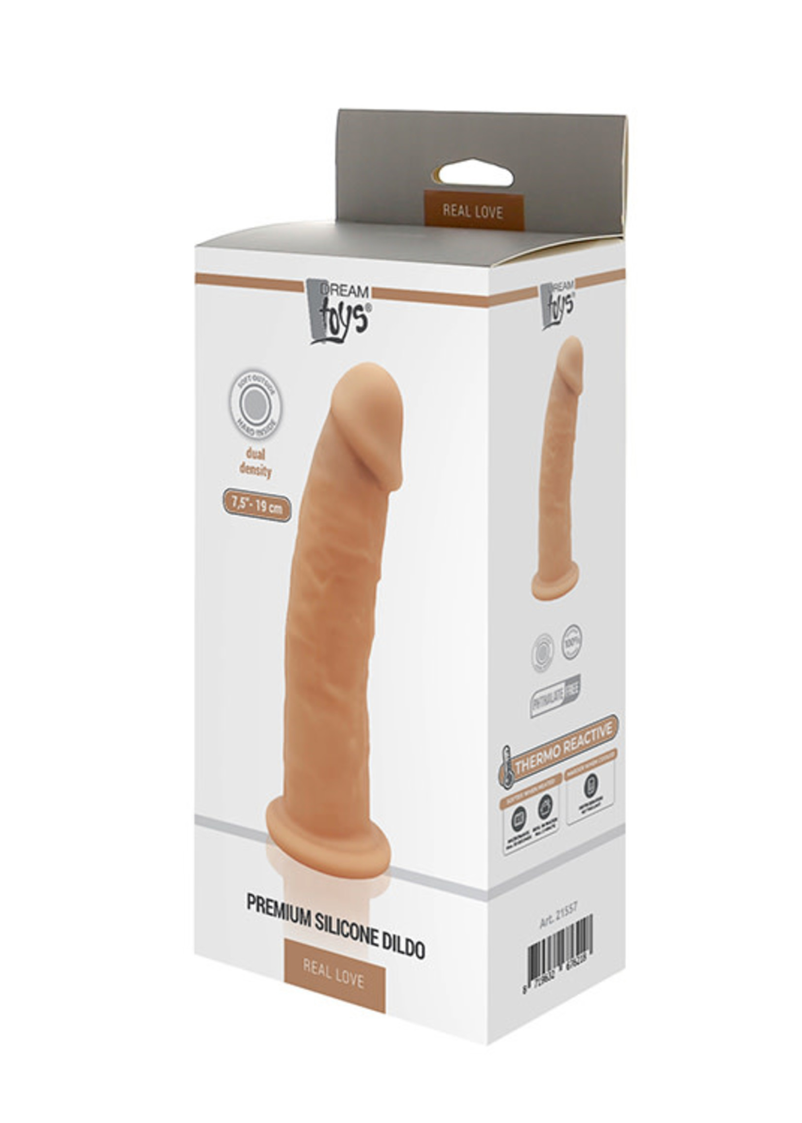 Dream Toys Real love dildo 7.5" flesh