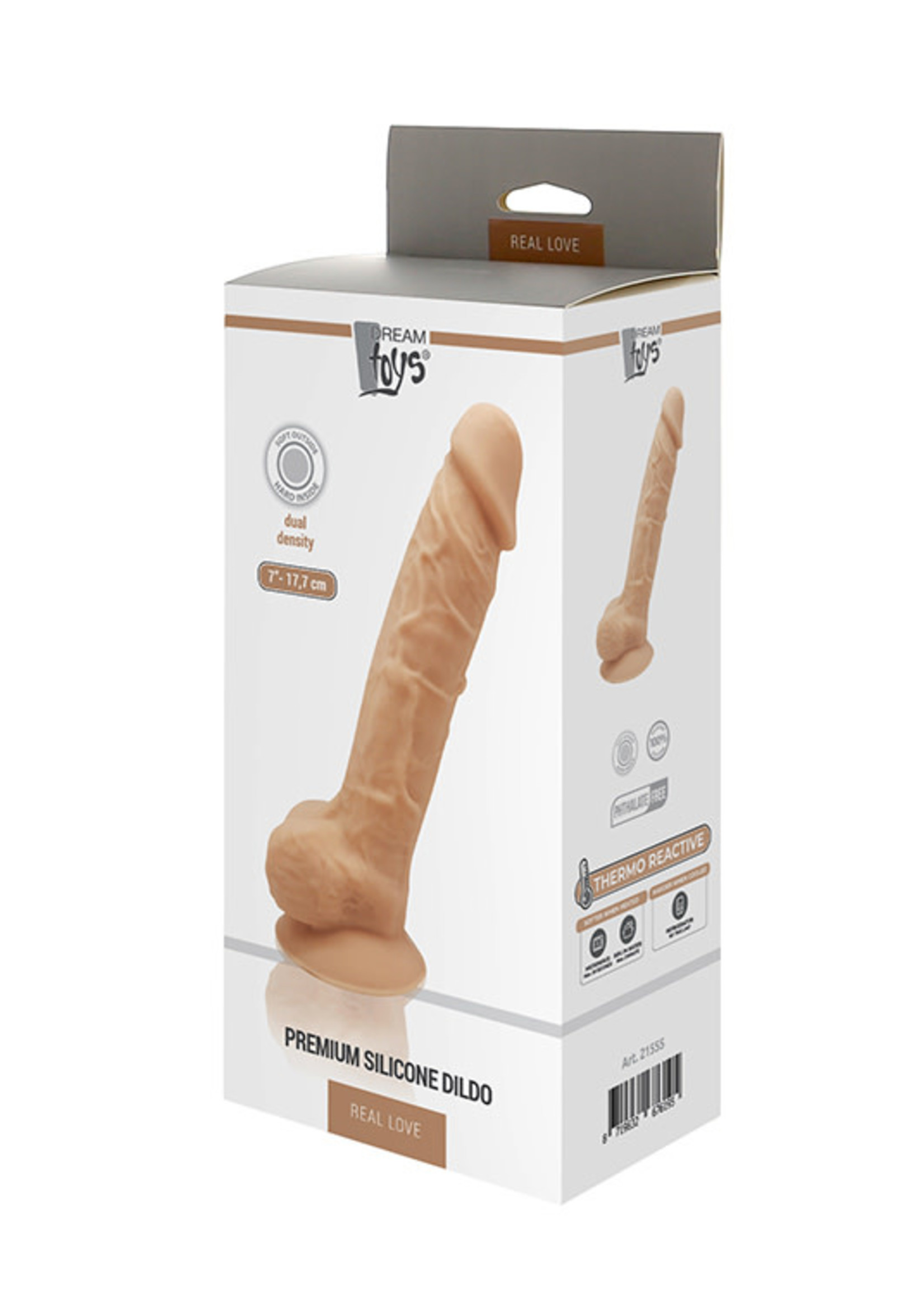 Dream Toys Real love dildo 7'' flesh