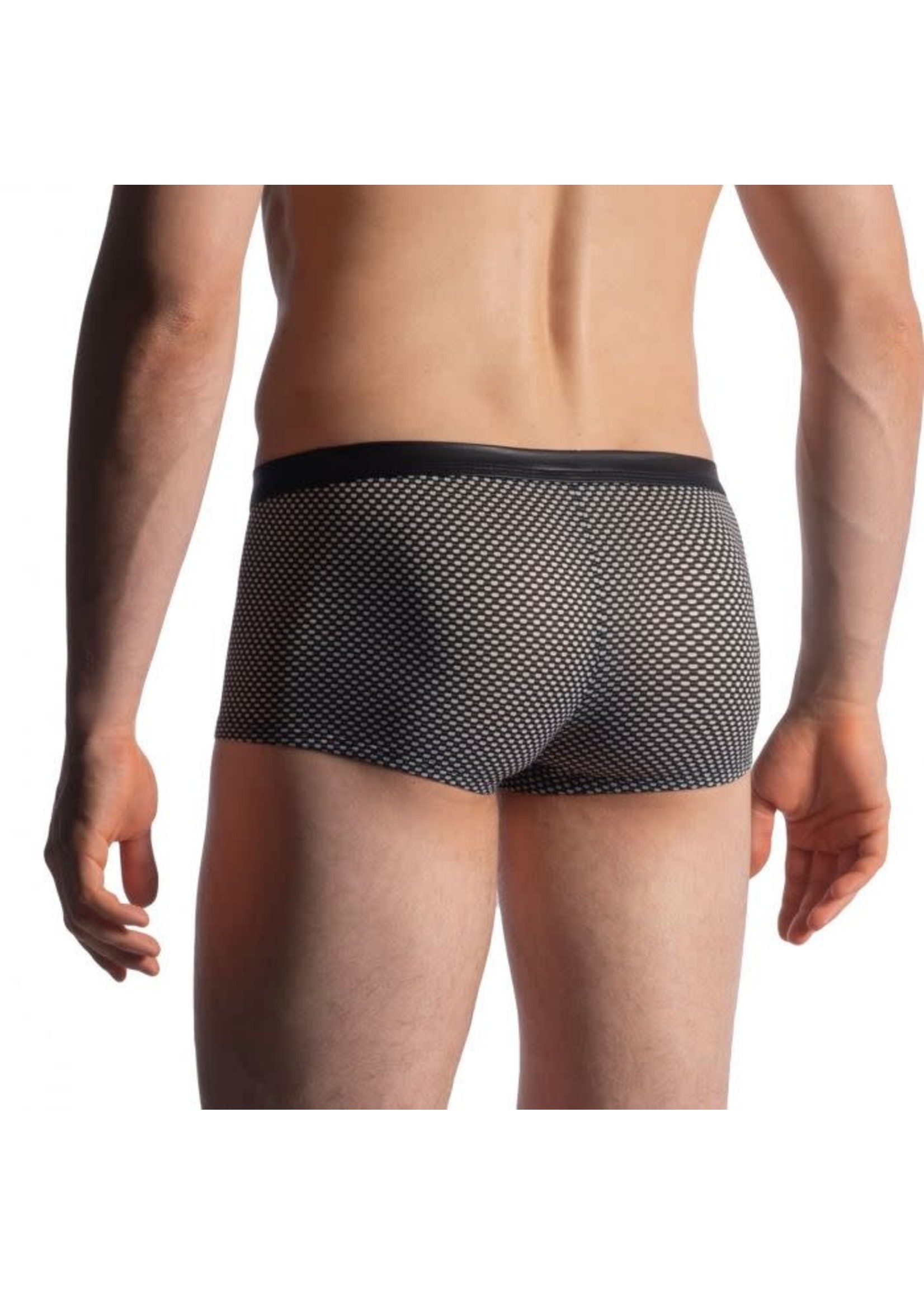 Manstore Bungee pants black/white