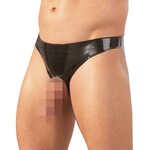 LATE X Latex mens slip open showmaster OneSize