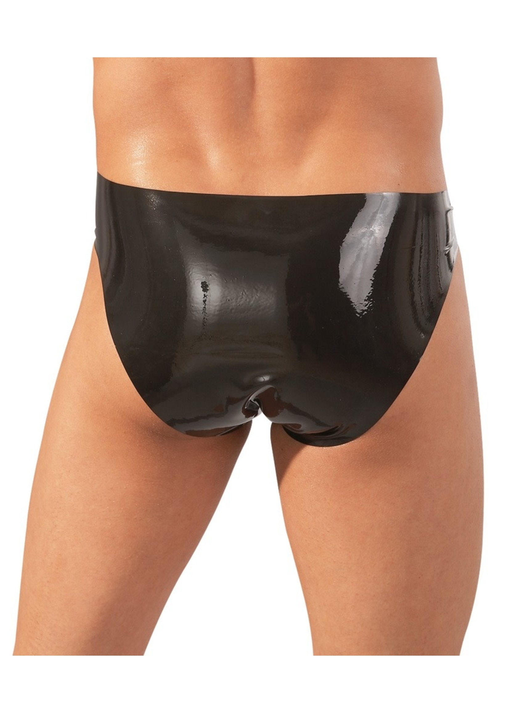 LATE X Latex mens slip open showmaster OneSize