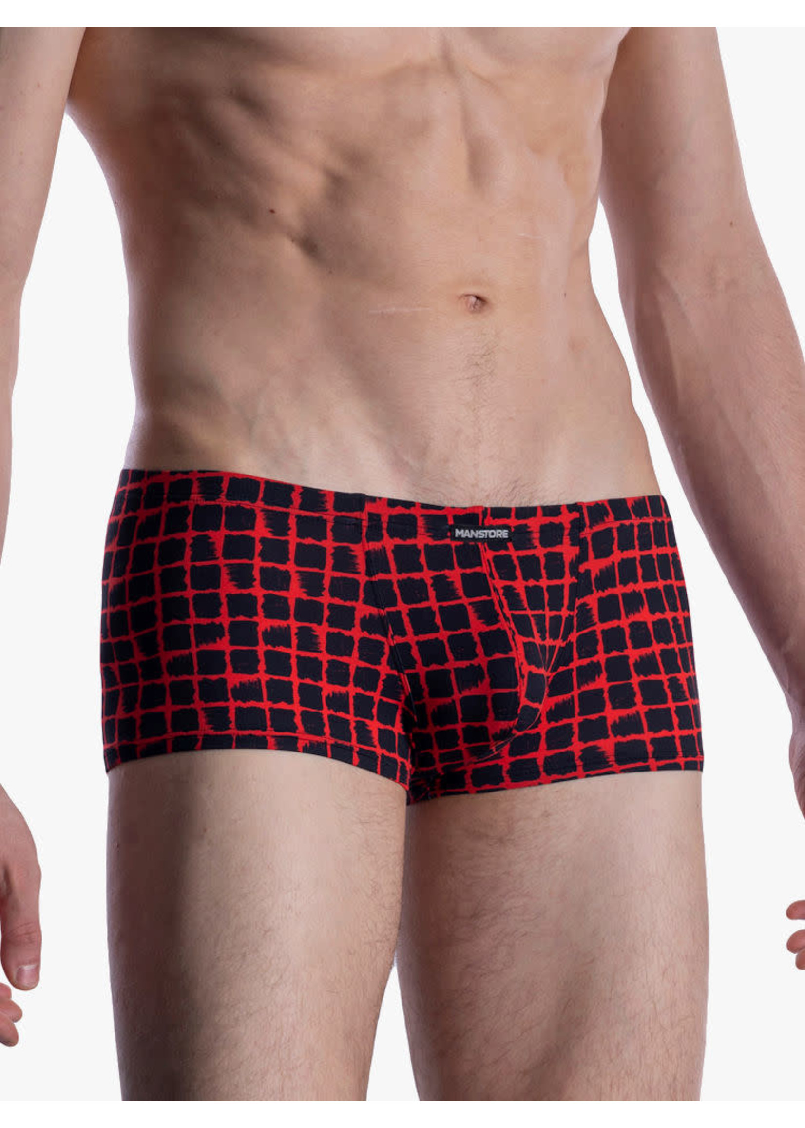 Manstore Micro pants black red