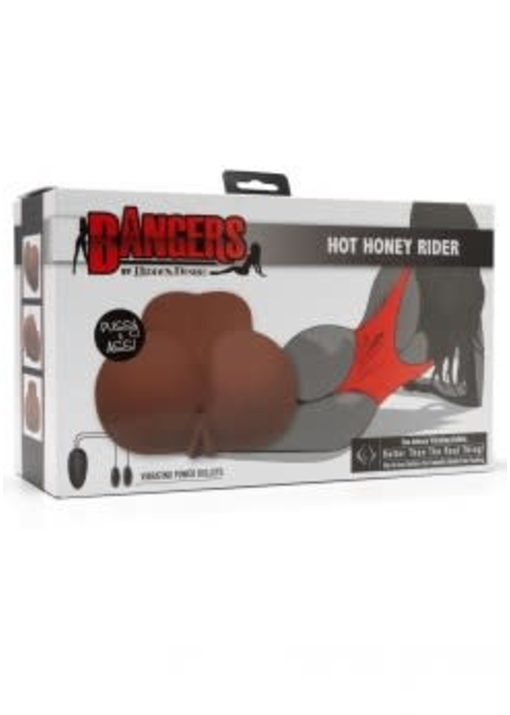 Bangers Hot Honey Rider Vibrating Brown