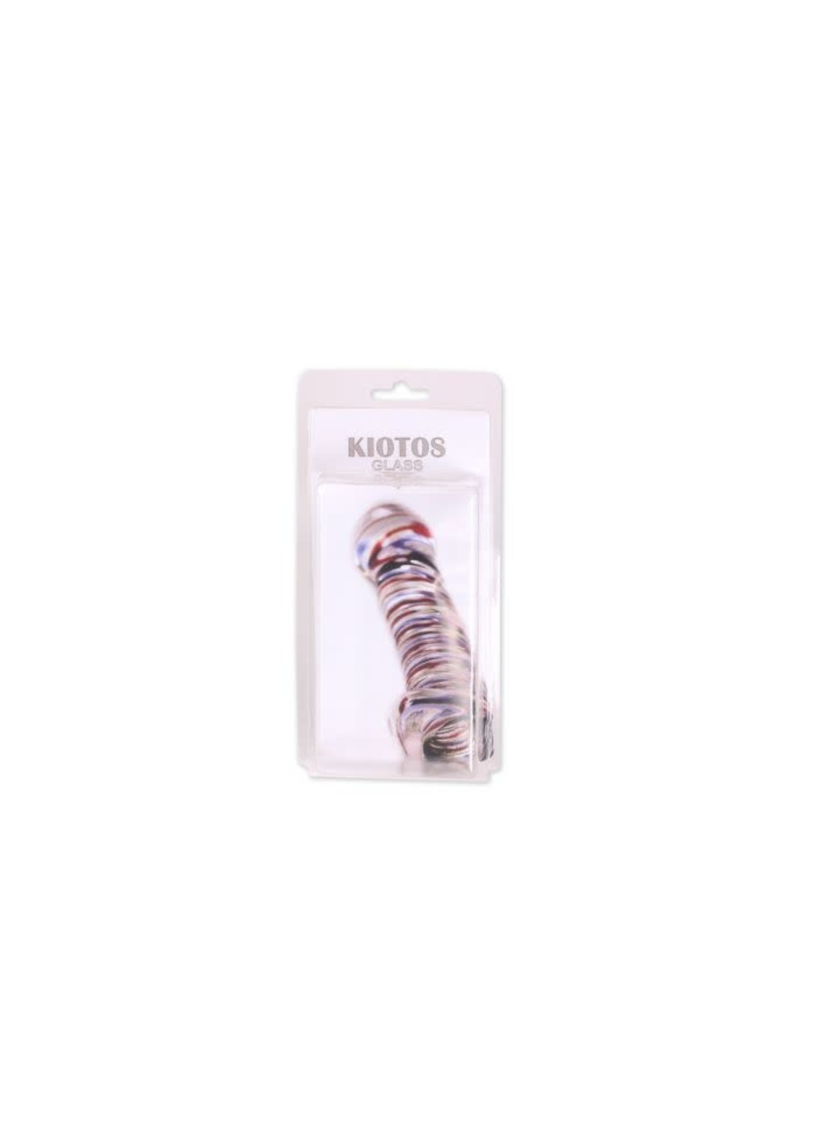 Kiotos Buttplug clear with black tickler