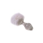Kiotos Buttplug clear with white tickler