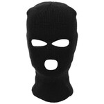 Bivakmuts open - zwart