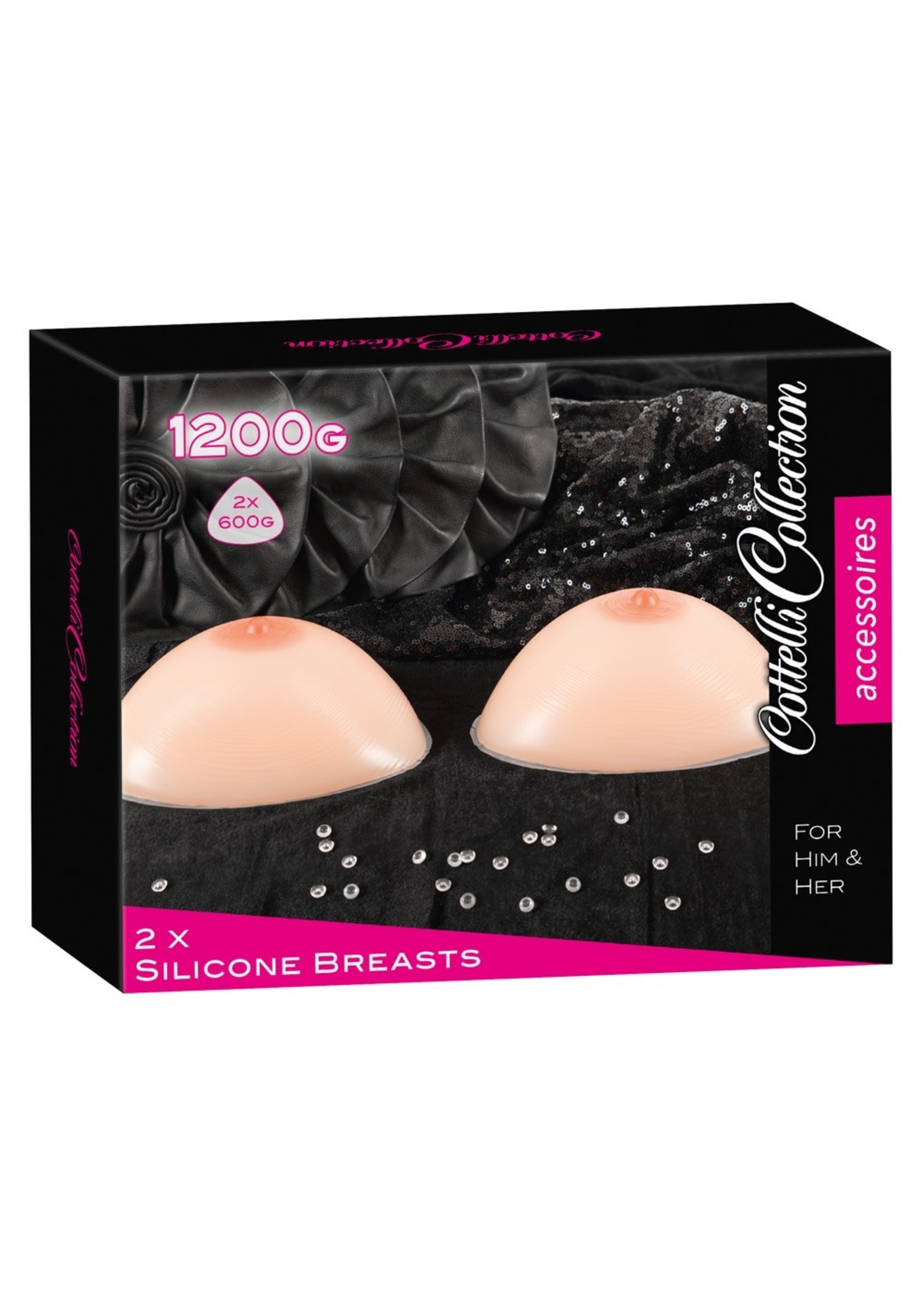 Cotteli Collection Siliconen breasts 600 gr