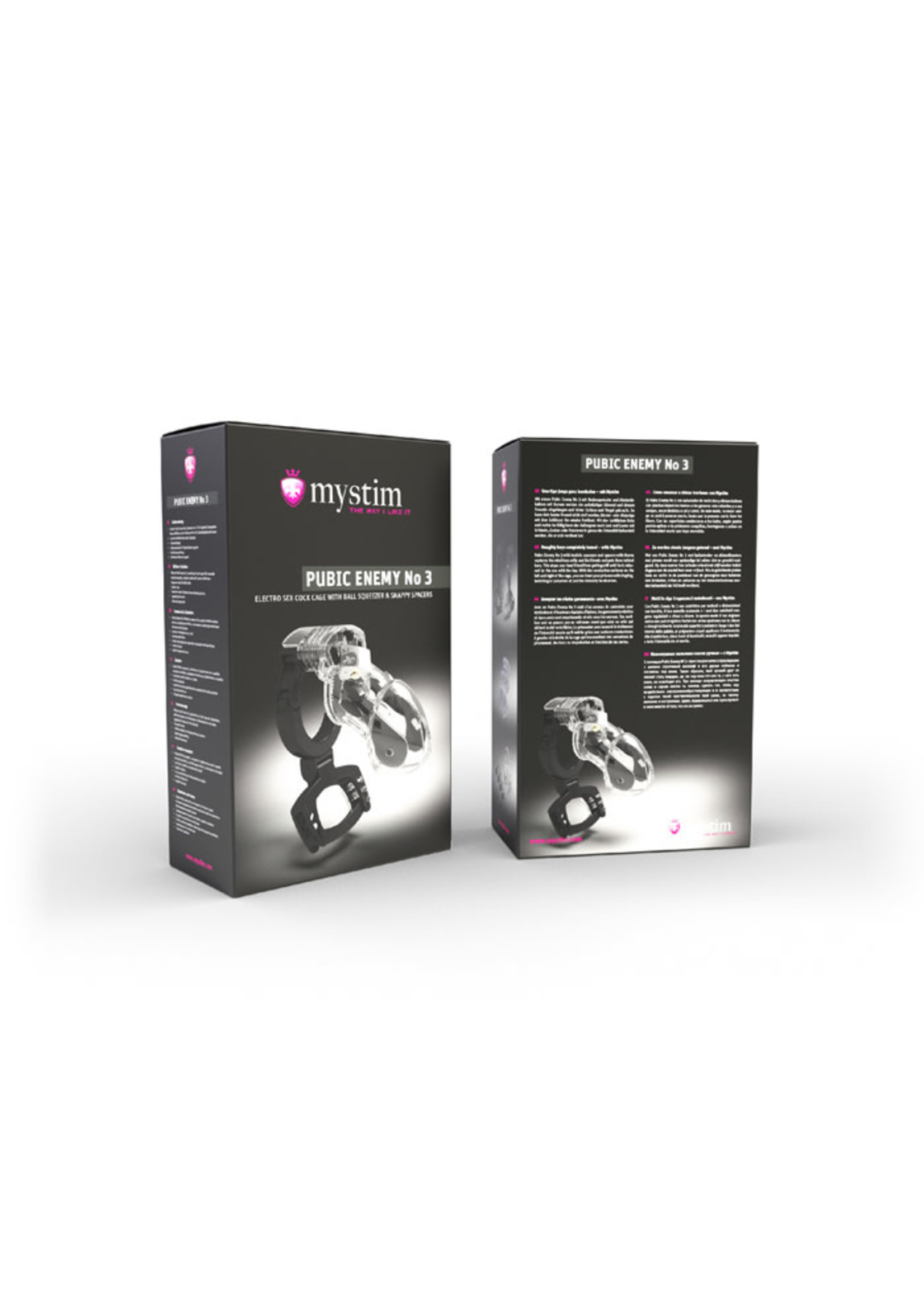 Mystim Electro Pubic Enemy No 3 Chasity