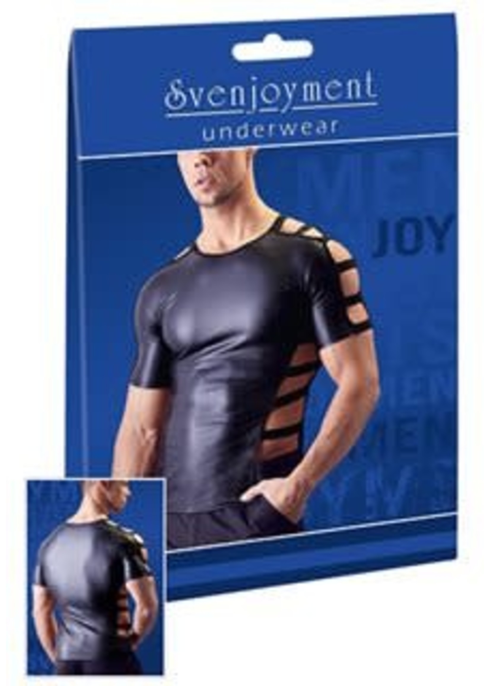 Svenjoyment Shirt with straps black