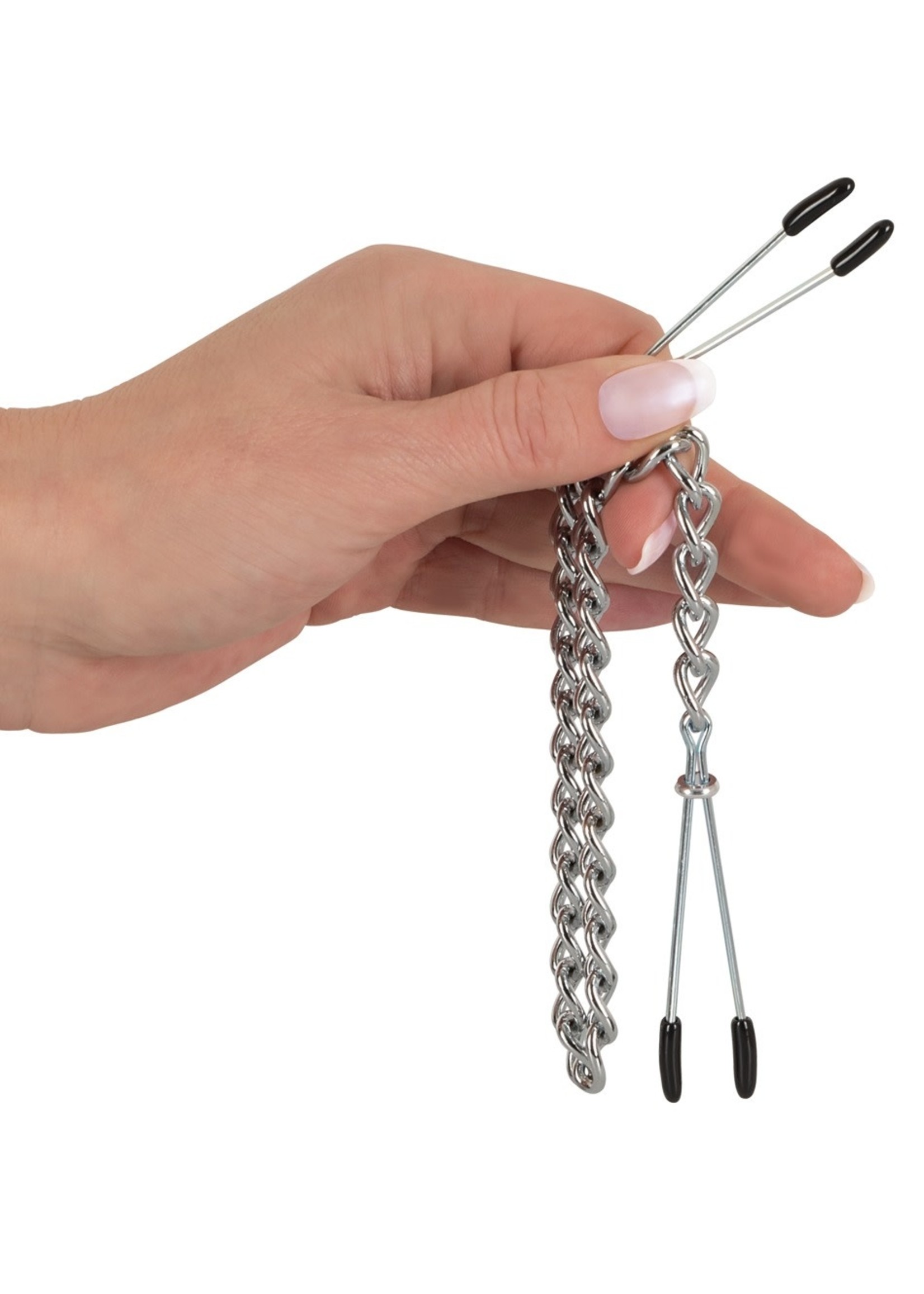 Nipple clamps tweezer