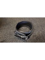 Collar bondage 3 Rings black