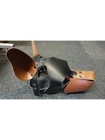Dog hood black