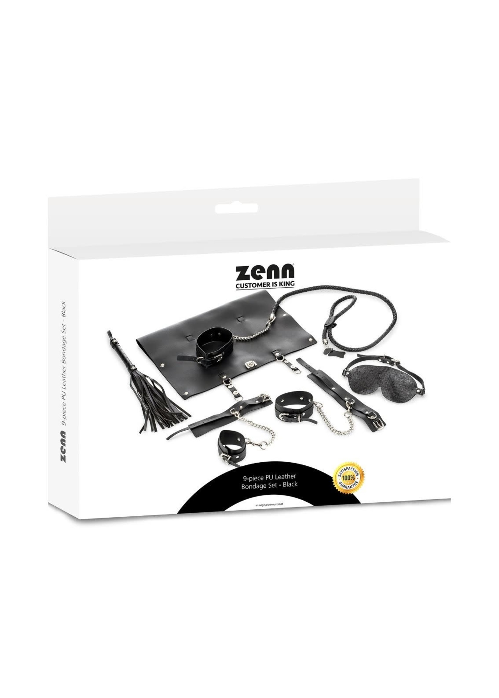 ZennToys Bondage PU leather set 9 pcs