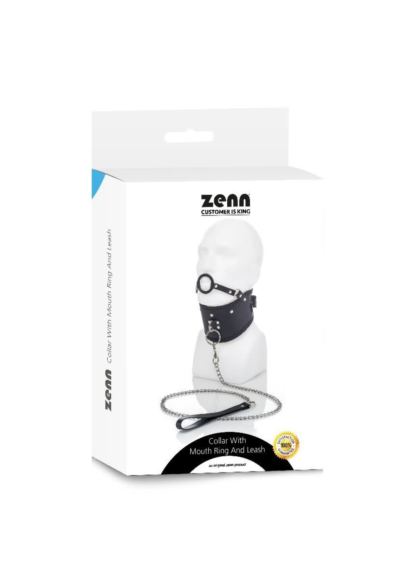 ZennToys Collar with leash and mouthgag