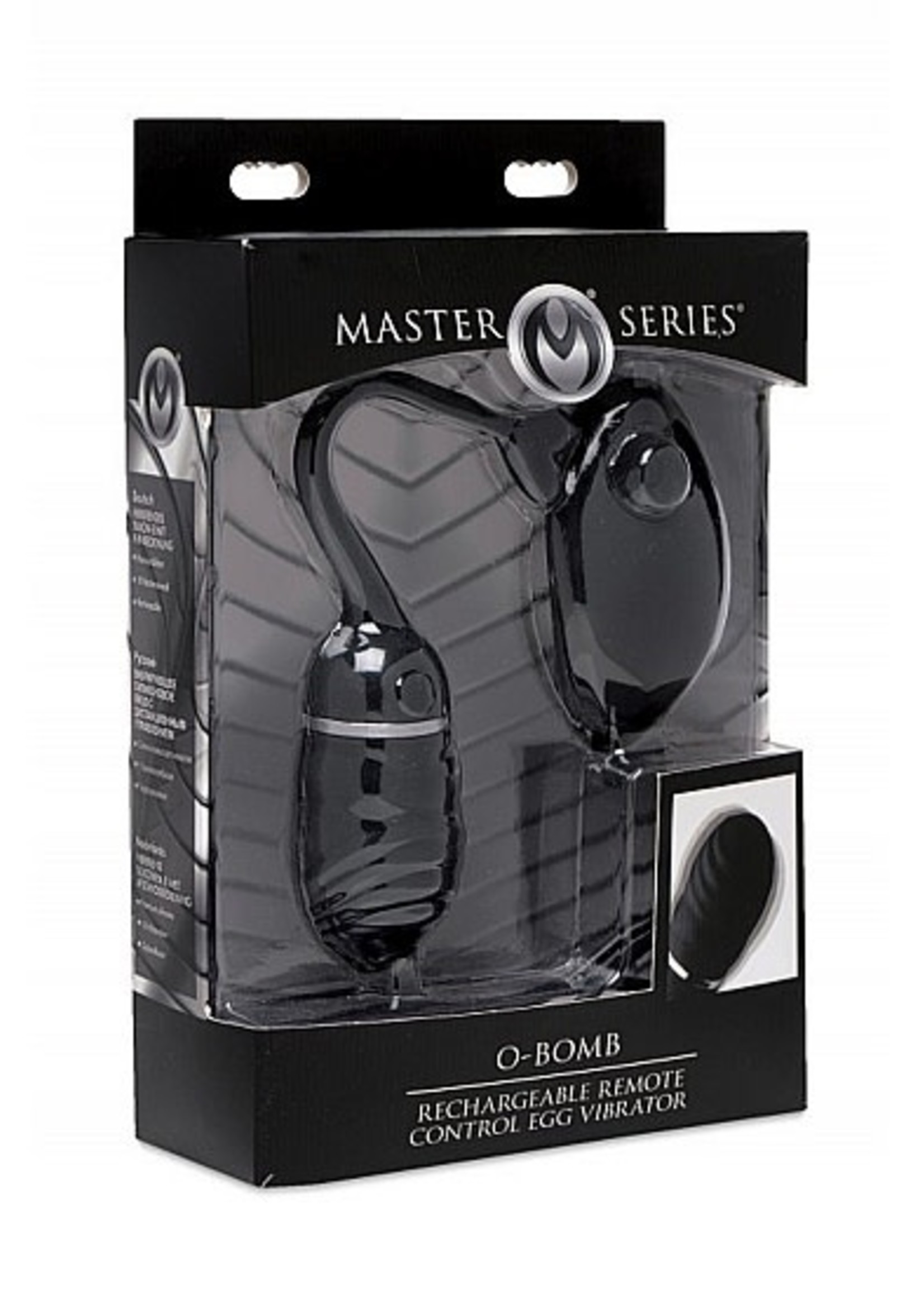 Master Series O-Bomb Rechargeable Remote egg