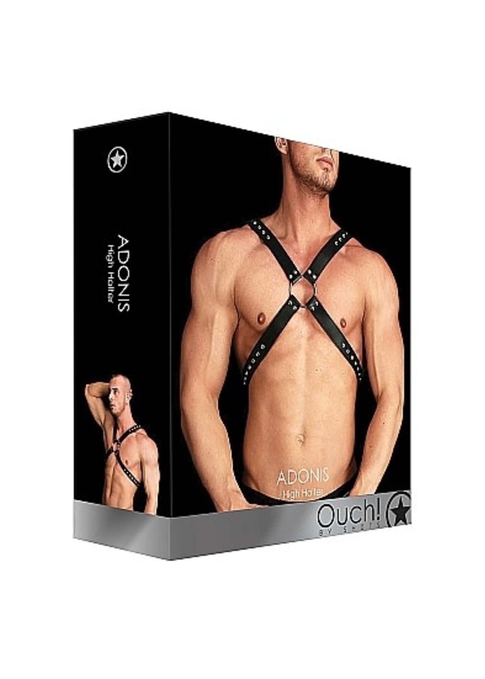Ouch! Adonis high halter harness OneSize