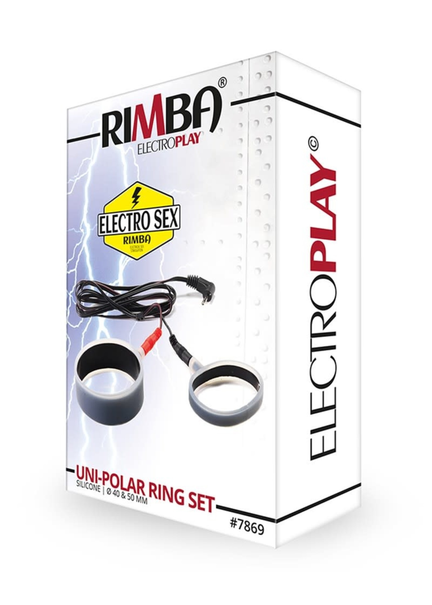 Rimba Electro Electro uni-polar cockring