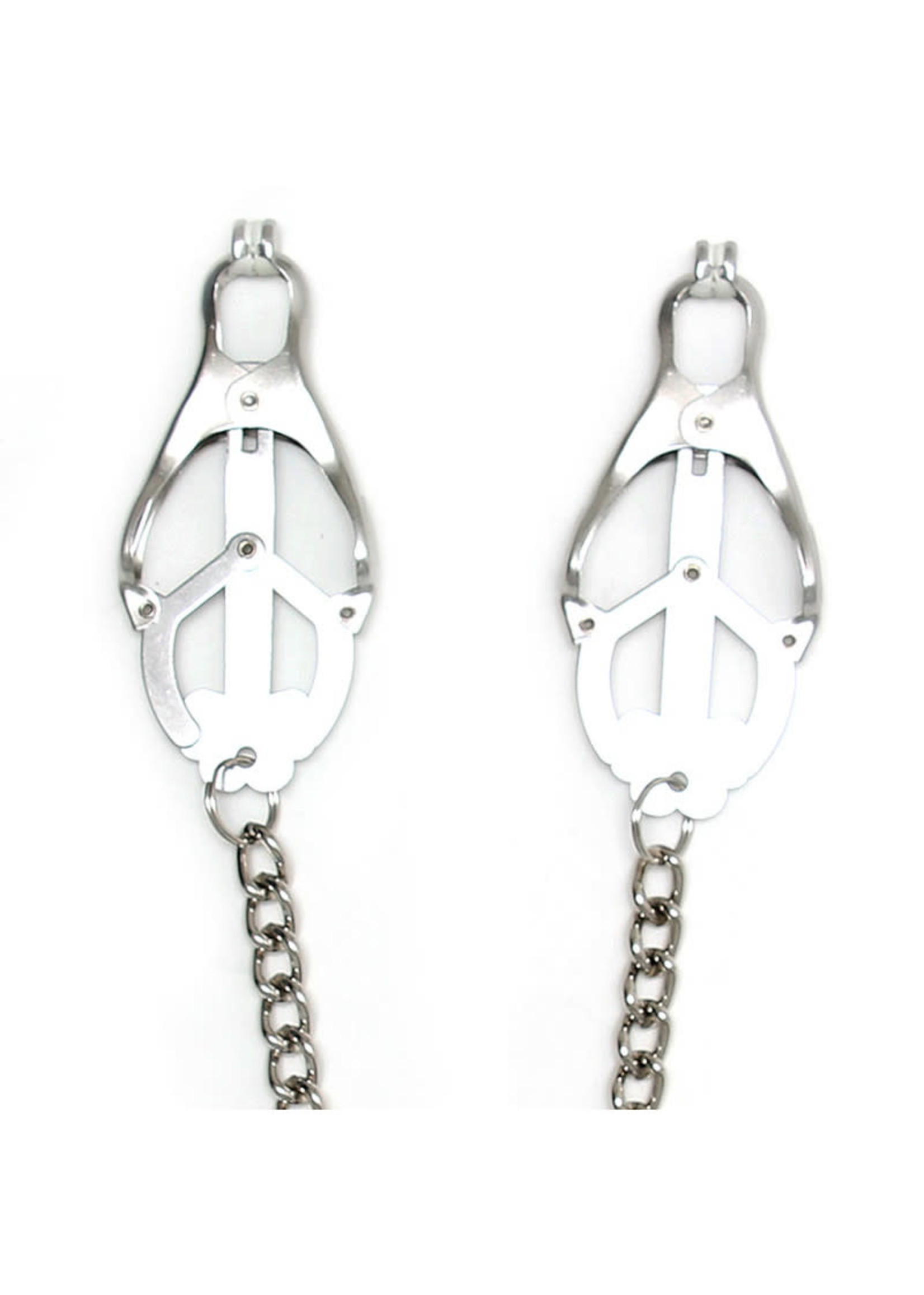 Rimba Nipple clamps clover and chain