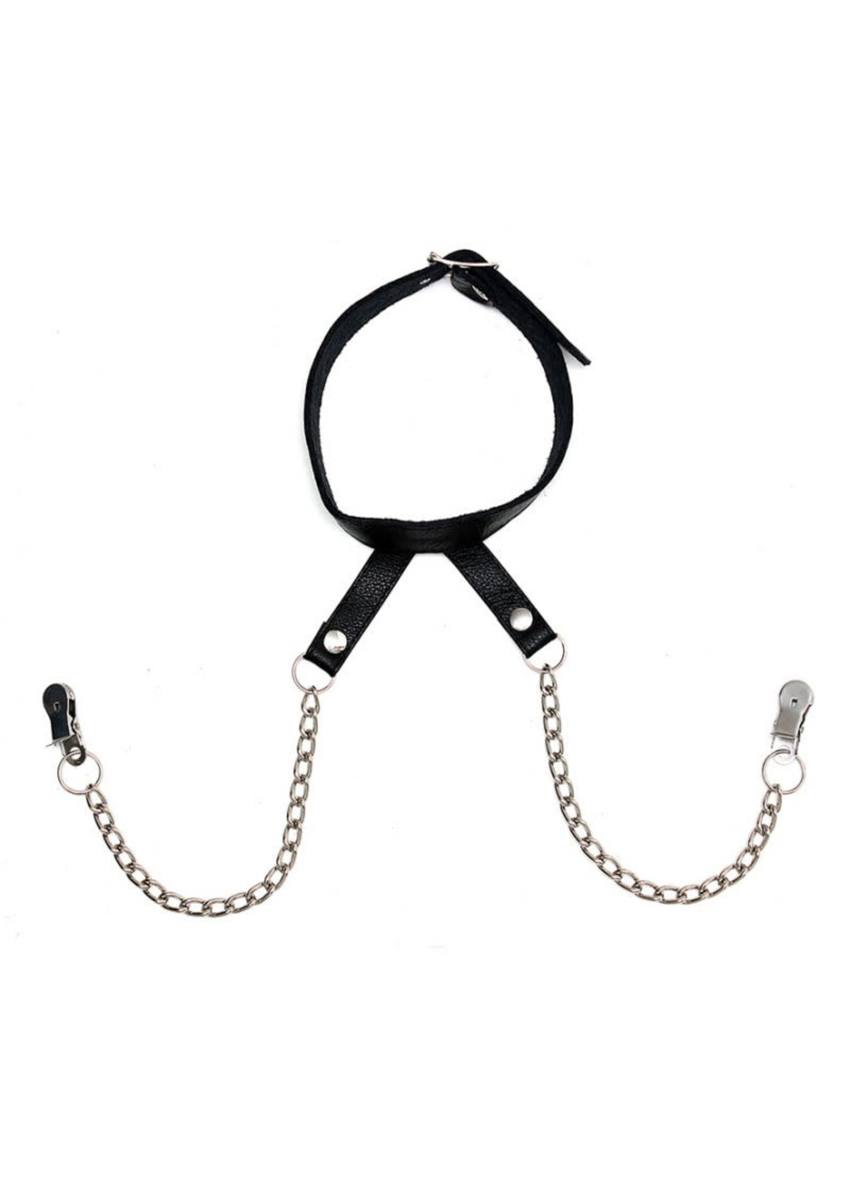 Rimba Nipple clamps with collar