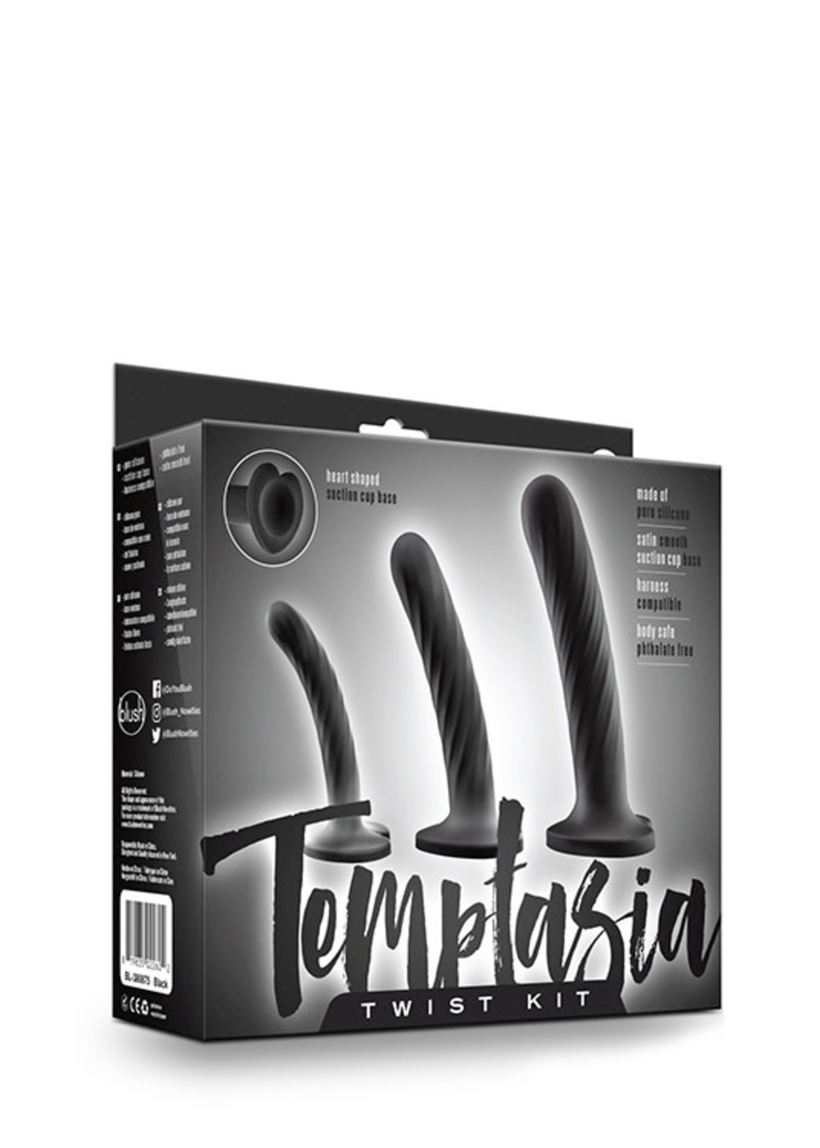 Blush Temptasia twist kit set of three black