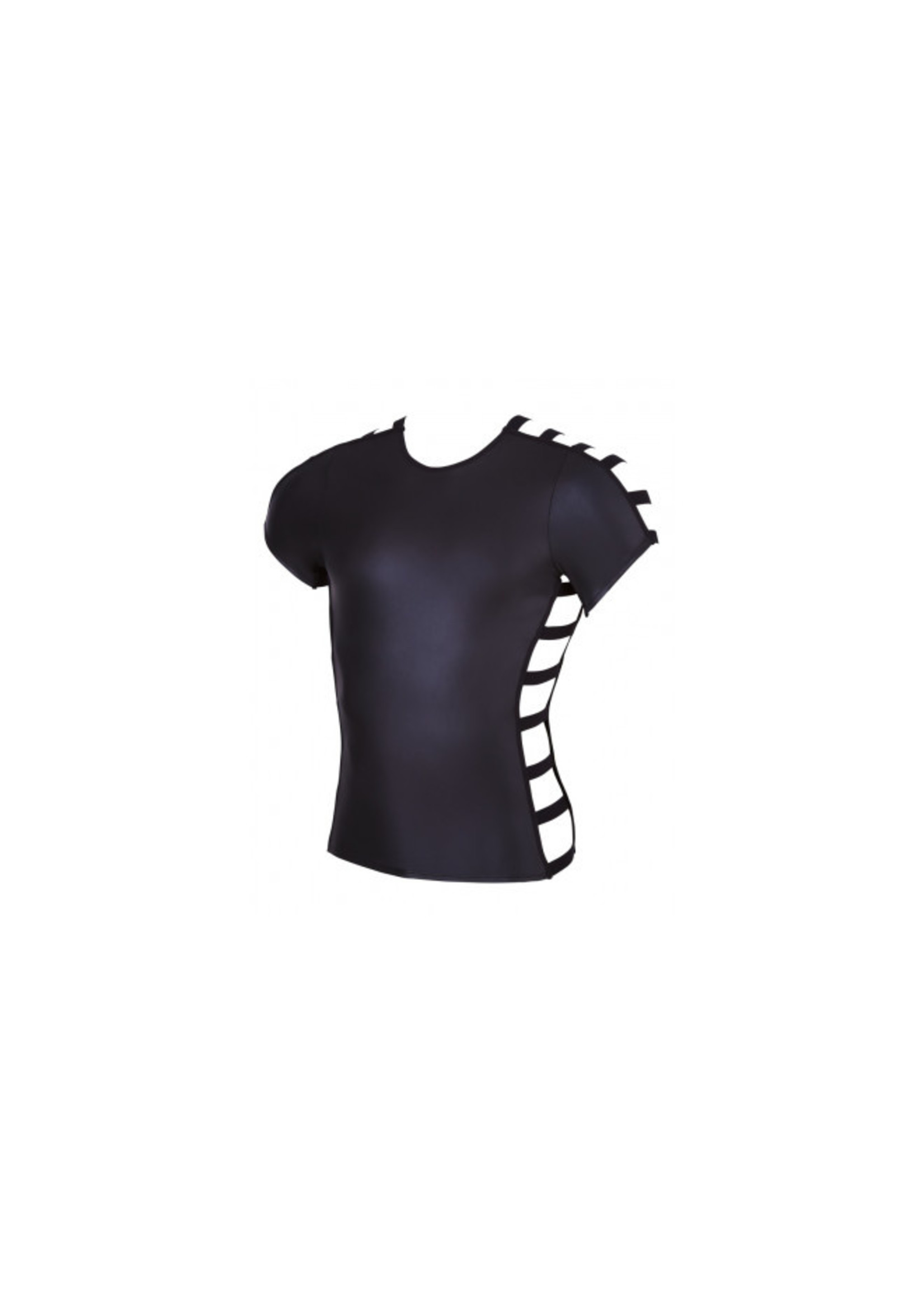 Svenjoyment Shirt with straps black